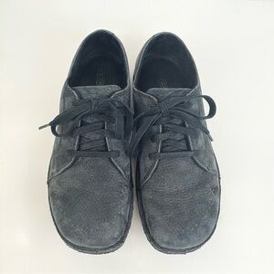 Keen Charcoal Gray Sierra Leather Lace Up Oxfords Women’s Size 9.5
